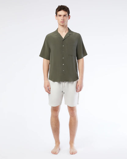 Air Linen Pull-on Short Stone
