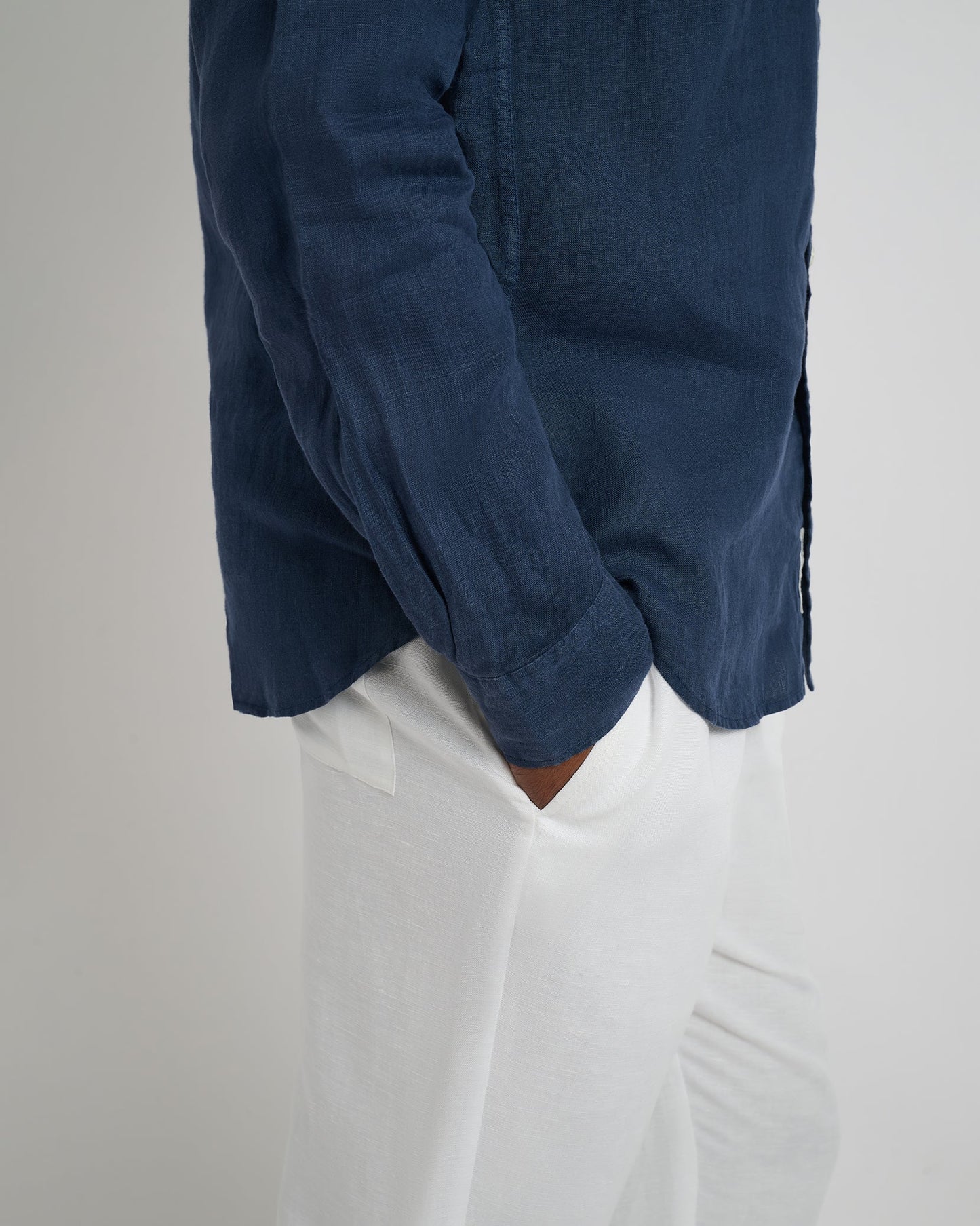 Air Linen Pull-on Pant White