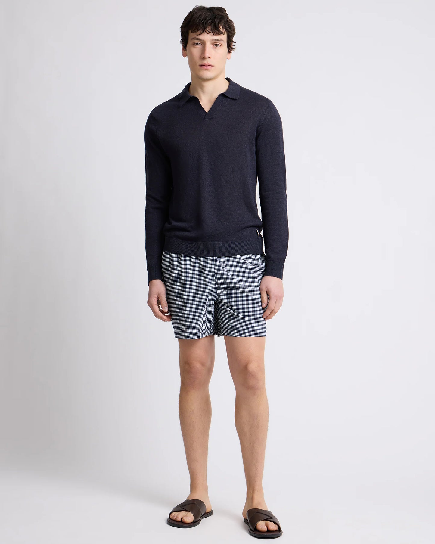 Charles Swim Trunk Checkered