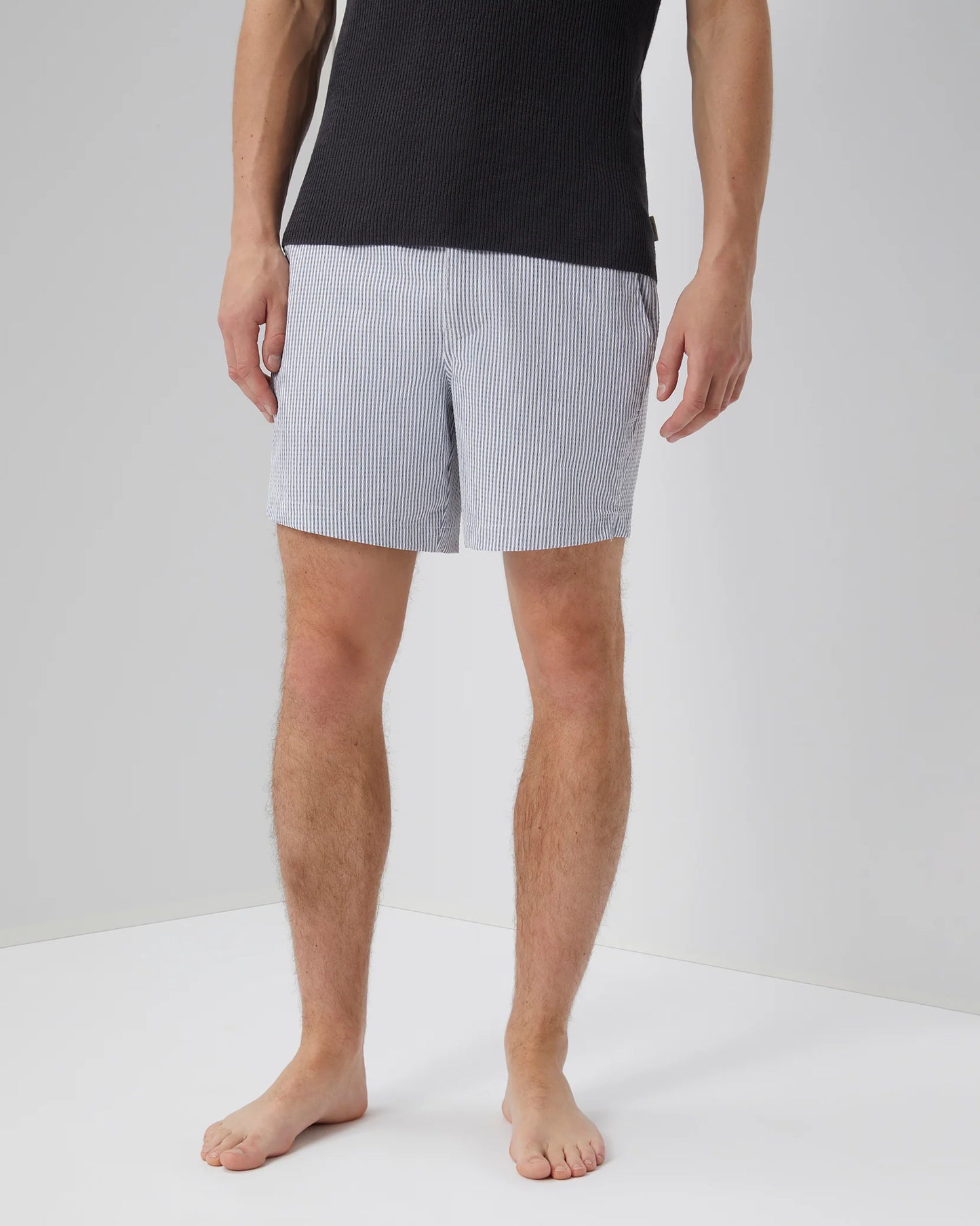 Charles Swim Trunk Light Checkered