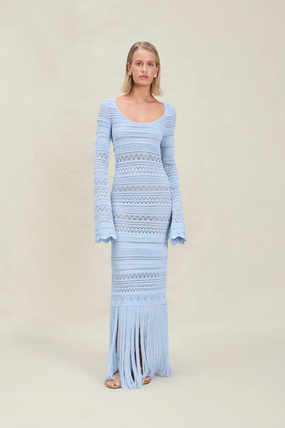 Uma Dress Celeste