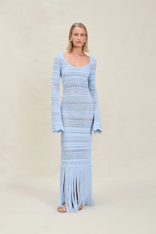 Uma Dress Celeste