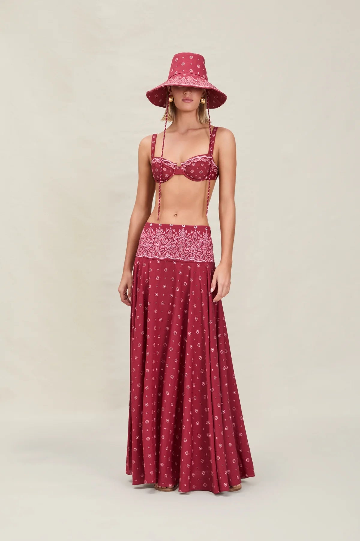 Rylie Skirt Merlot