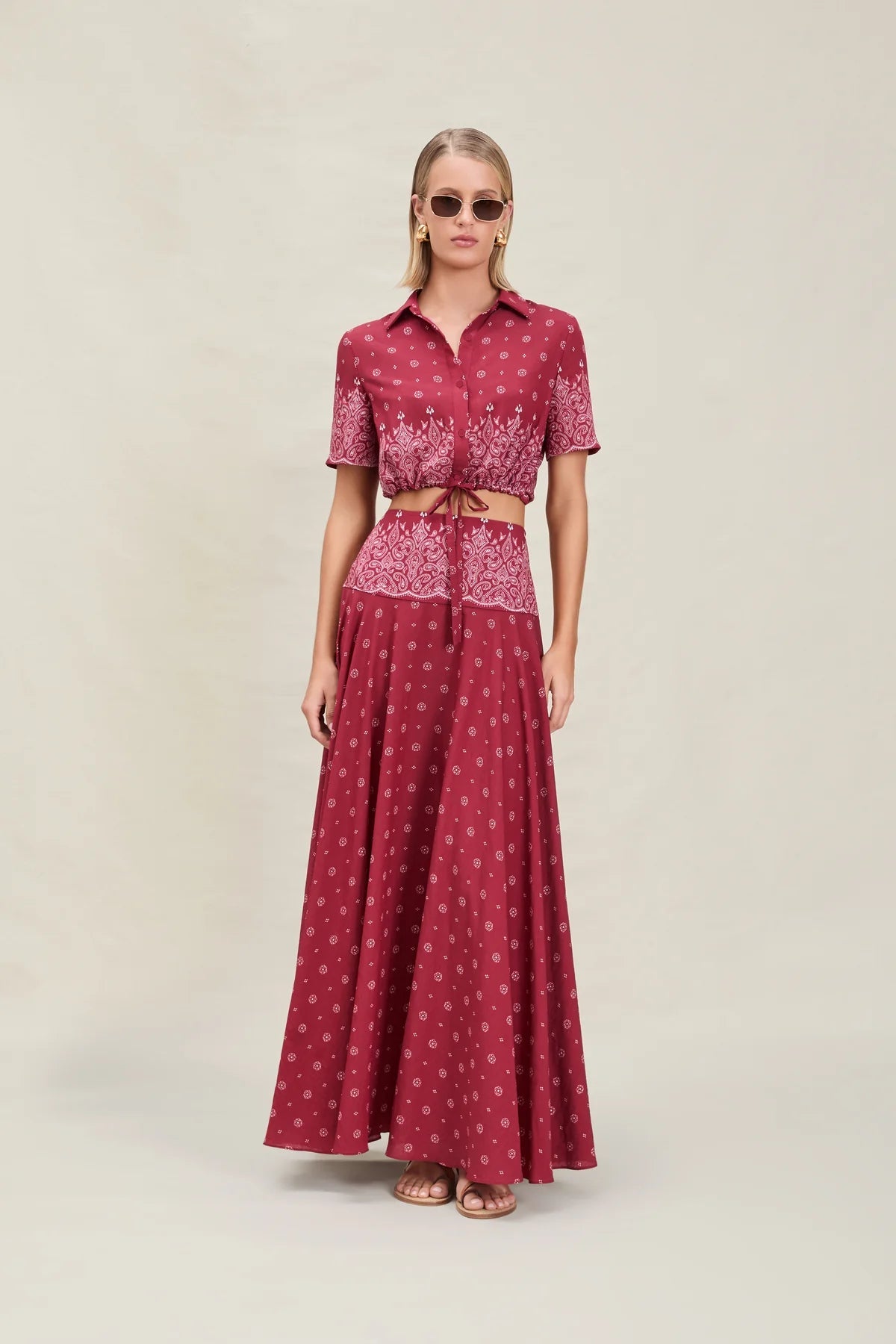 Rylie Skirt Merlot