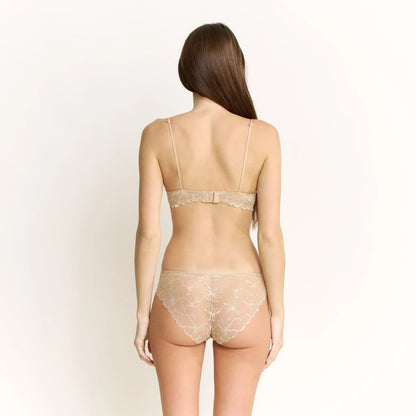 Jessa Lace Bralette Nude