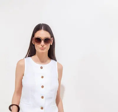 Oxford Vest White