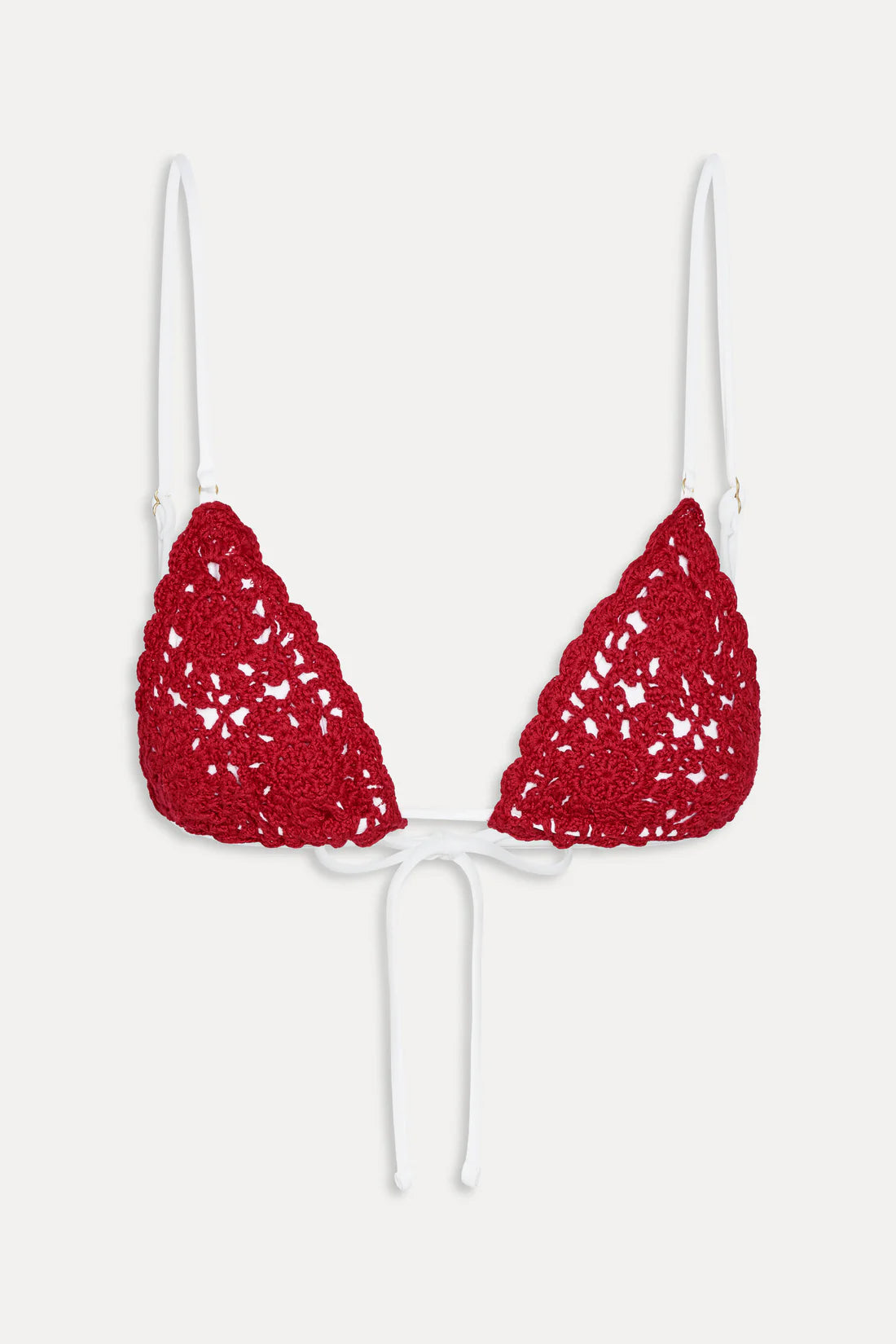 Elena Crochet Red Bikini Set