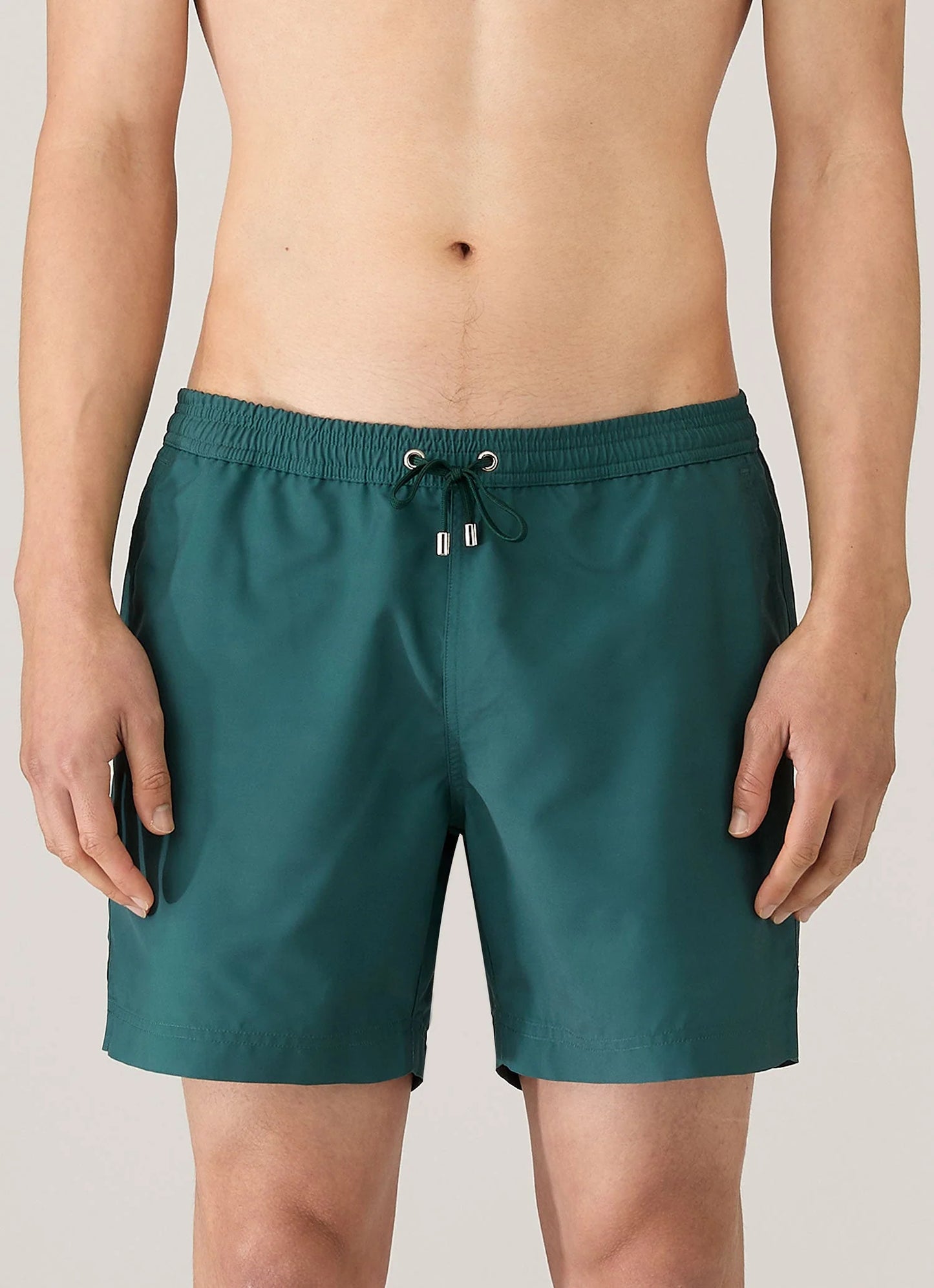 Drawstring Swim Shorts Forest Green