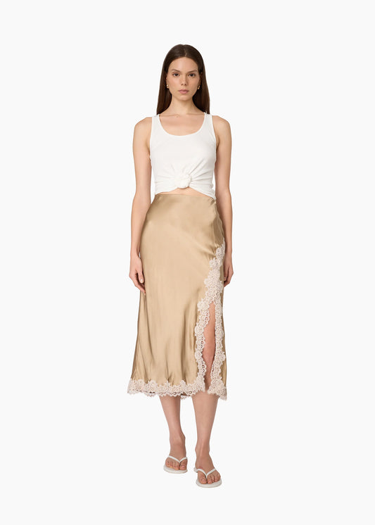 Teagan Silk Skirt
