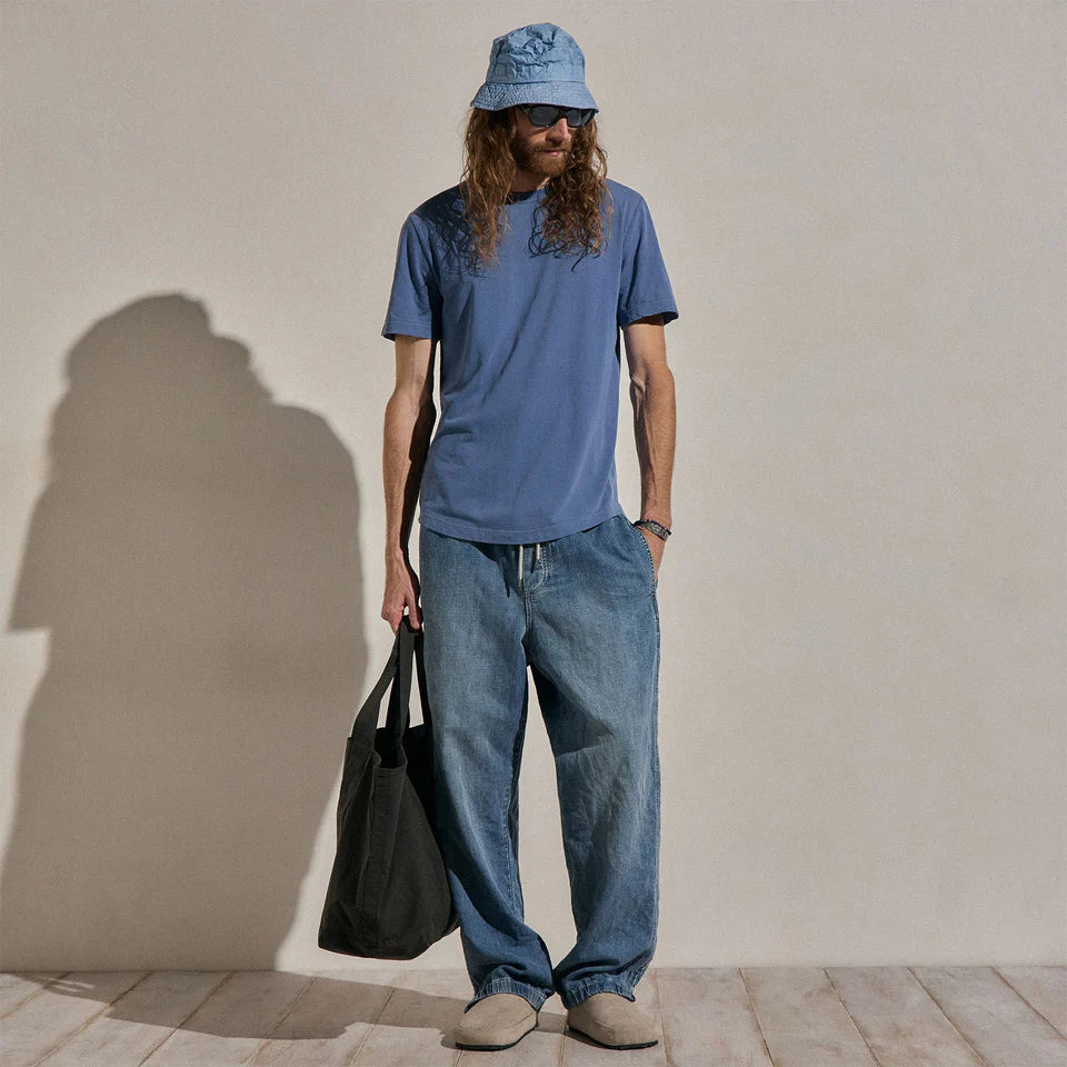 Clear Jersey Crew Danube Blue