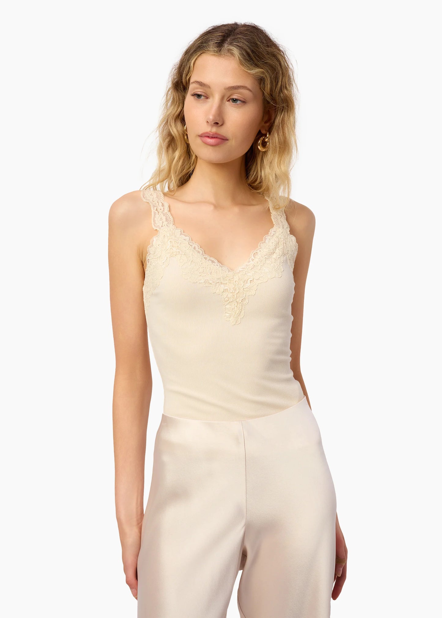 Lani Rib Tank Bone