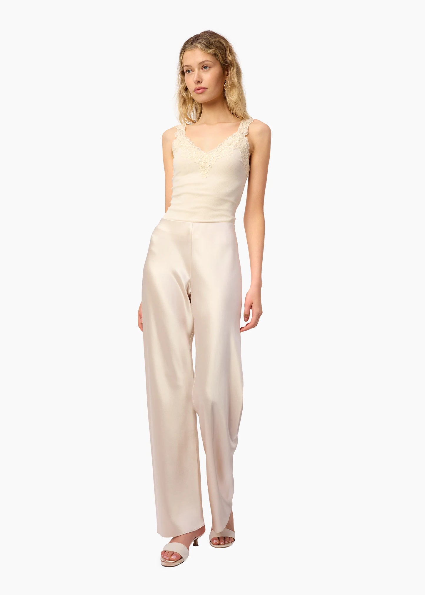Bristol Mid Rise Pant Oat