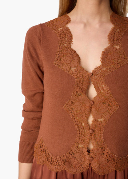 Sanders Cardigan Affogatto