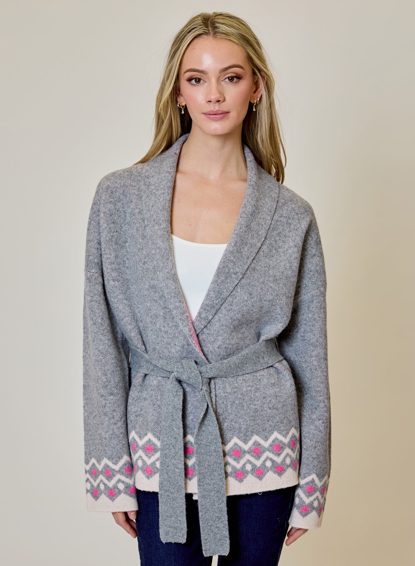 Jacquard Tie Jacket