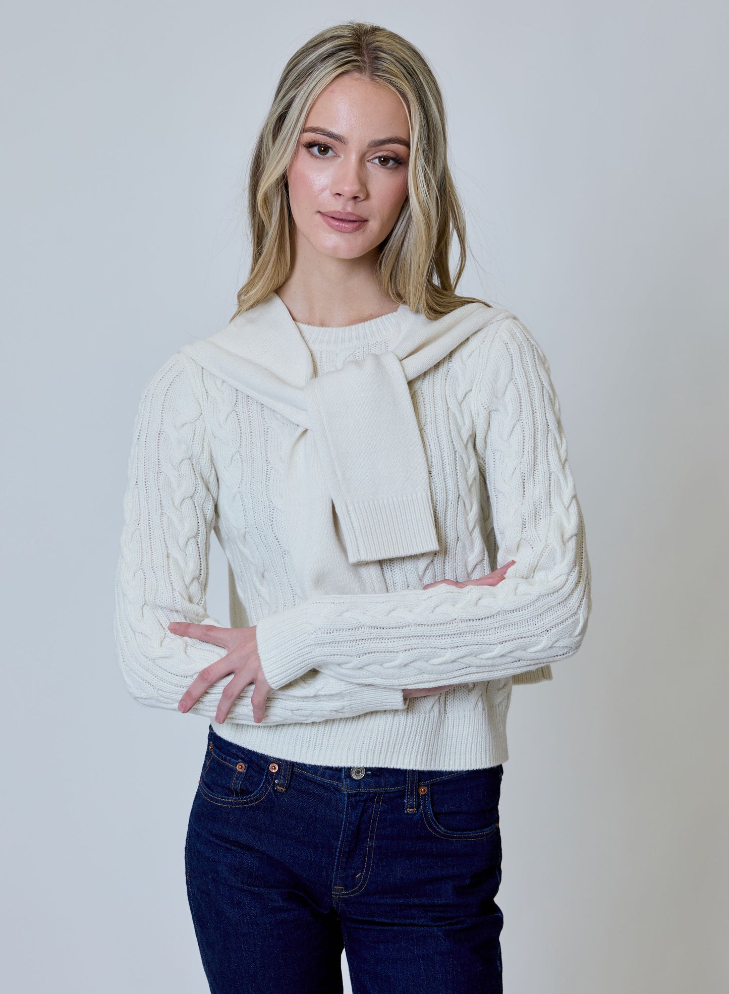 Layered Polo Knit