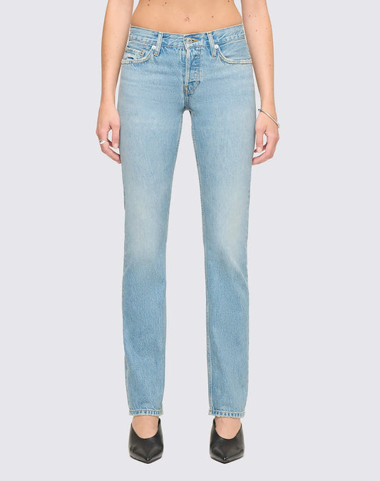 Slim Cig Worn Blue