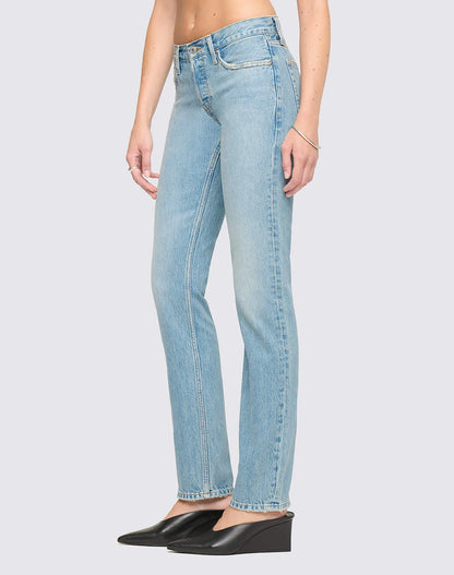 Slim Cig Worn Blue