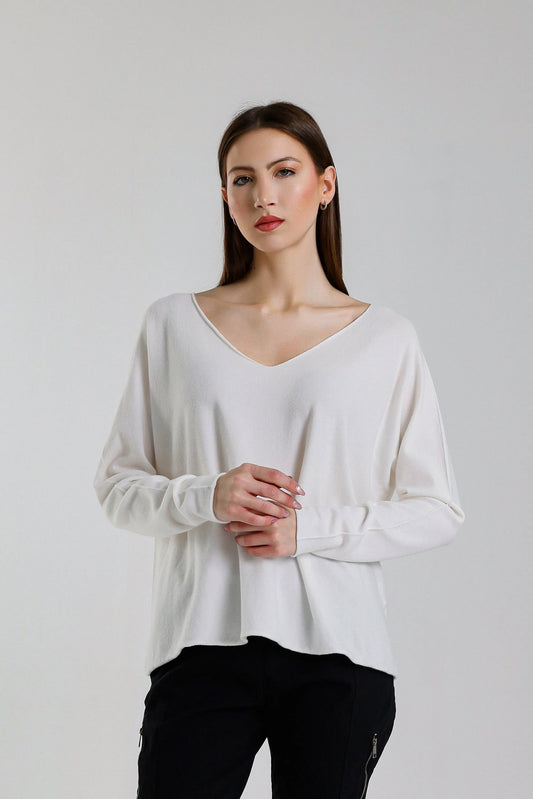 Tricia Soft V-Neck Sweater