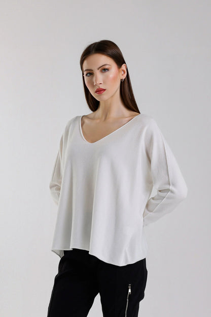 Tricia Soft V-Neck Sweater