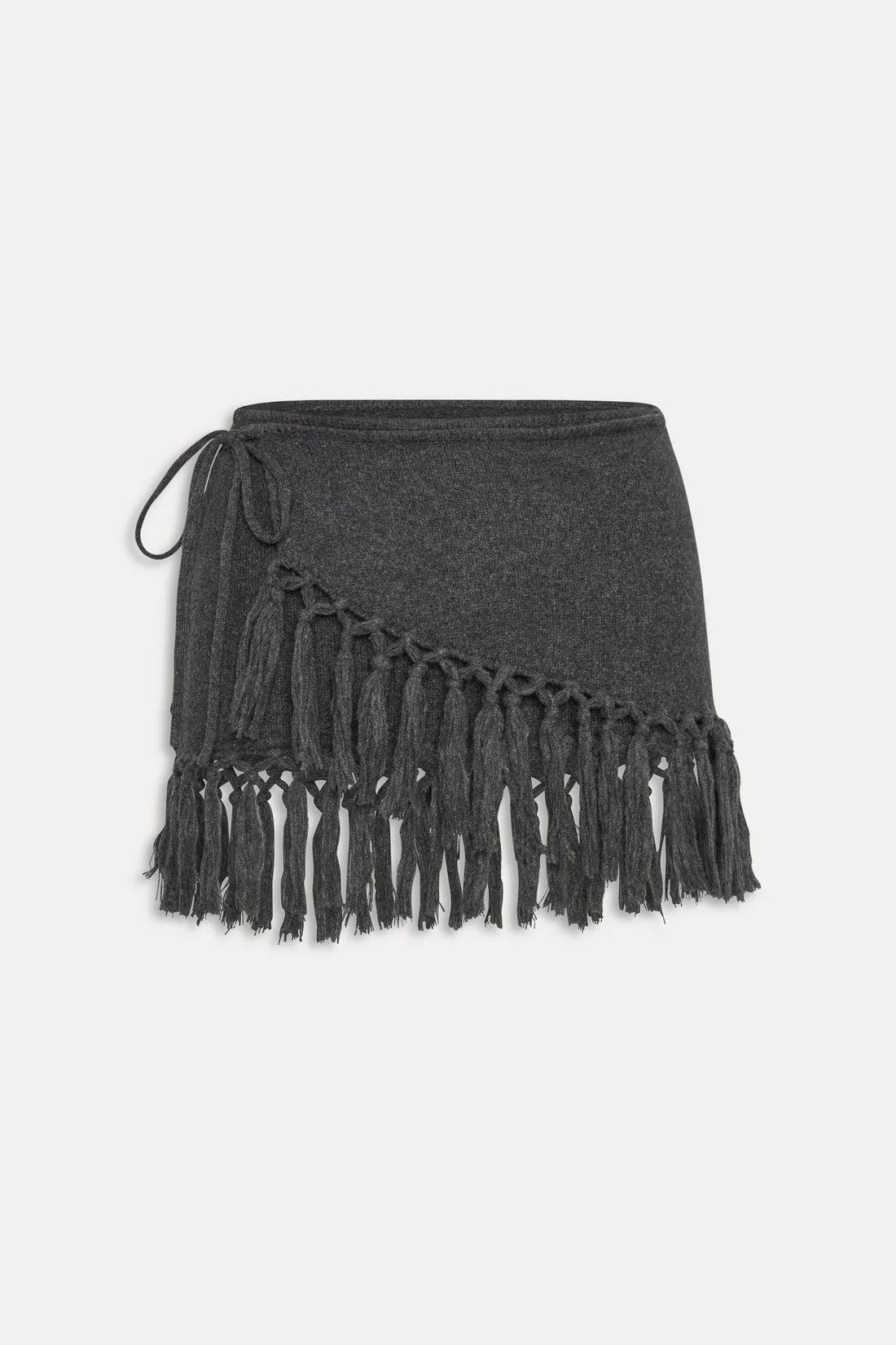Luca Wrap Knit Mini Skirt
