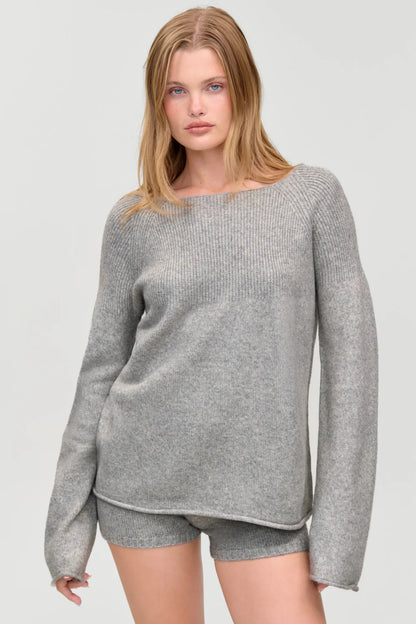 Beau Oversized Brushed Knit Sweater