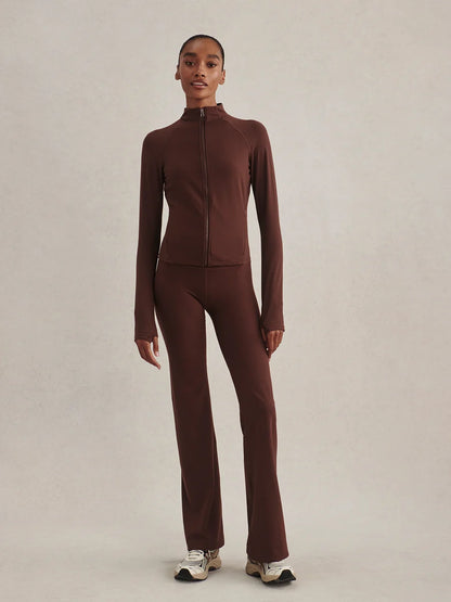 Always Flared Leggins Brown