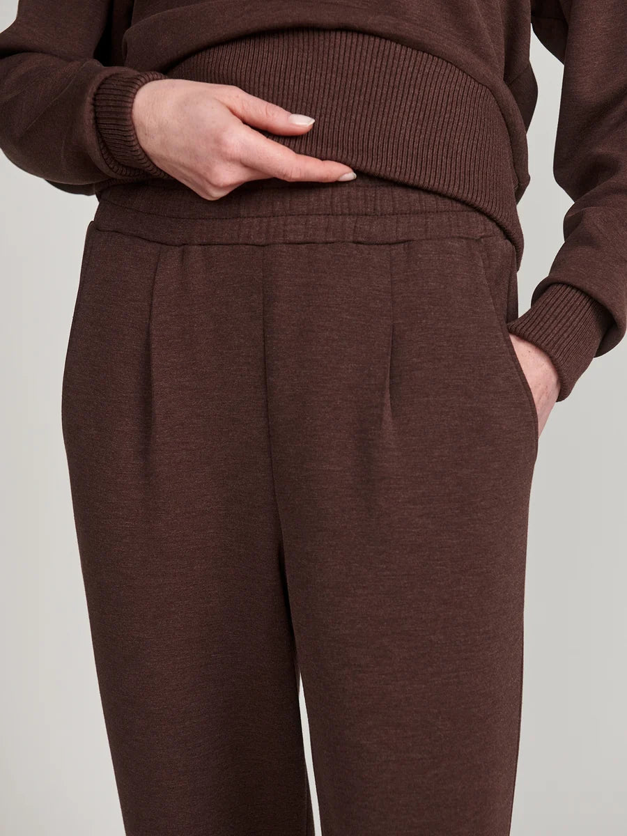 Rolled Cuff Pant Brown