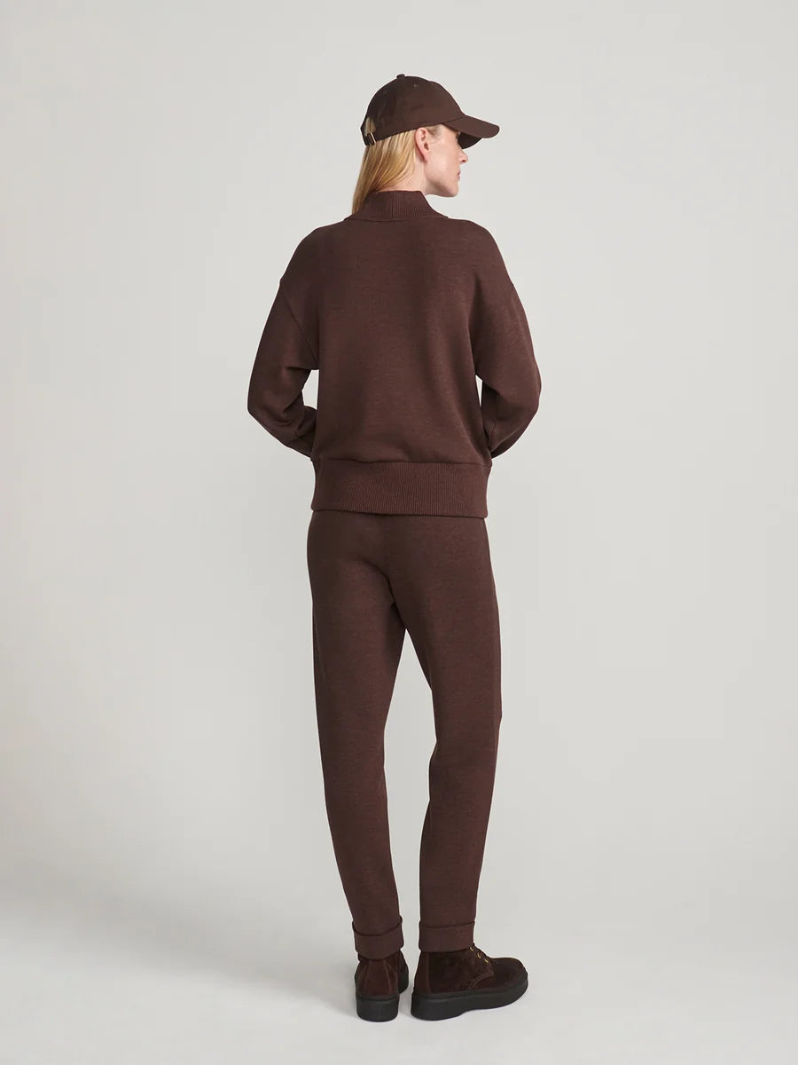 Rolled Cuff Pant Brown