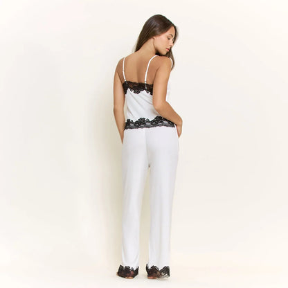 Dream On Cami Pant Set Ivory