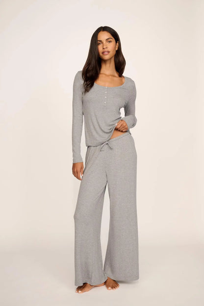 Dream Rib Long Sleeve Pant Set