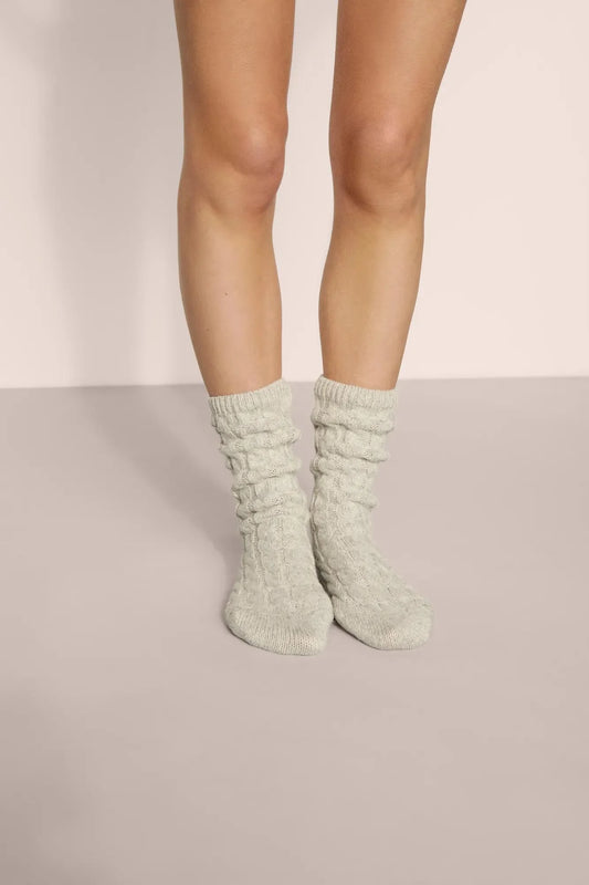 Cozy Socks Heather Grey
