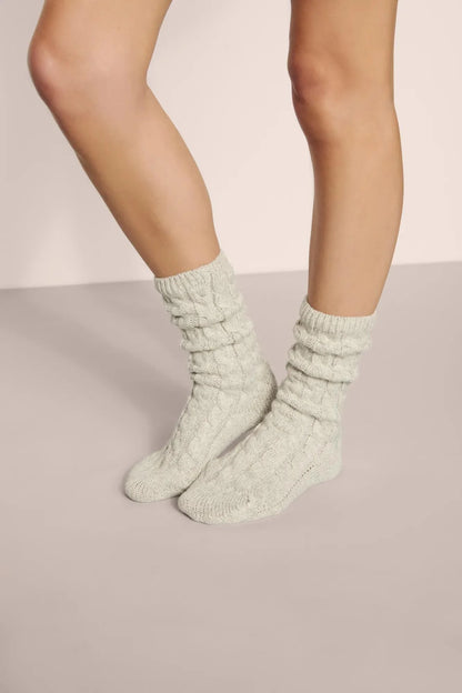 Cozy Socks Heather Grey
