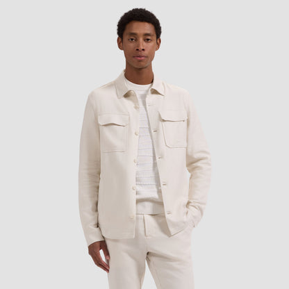 Aerolinen Shirt Jacket Ivory
