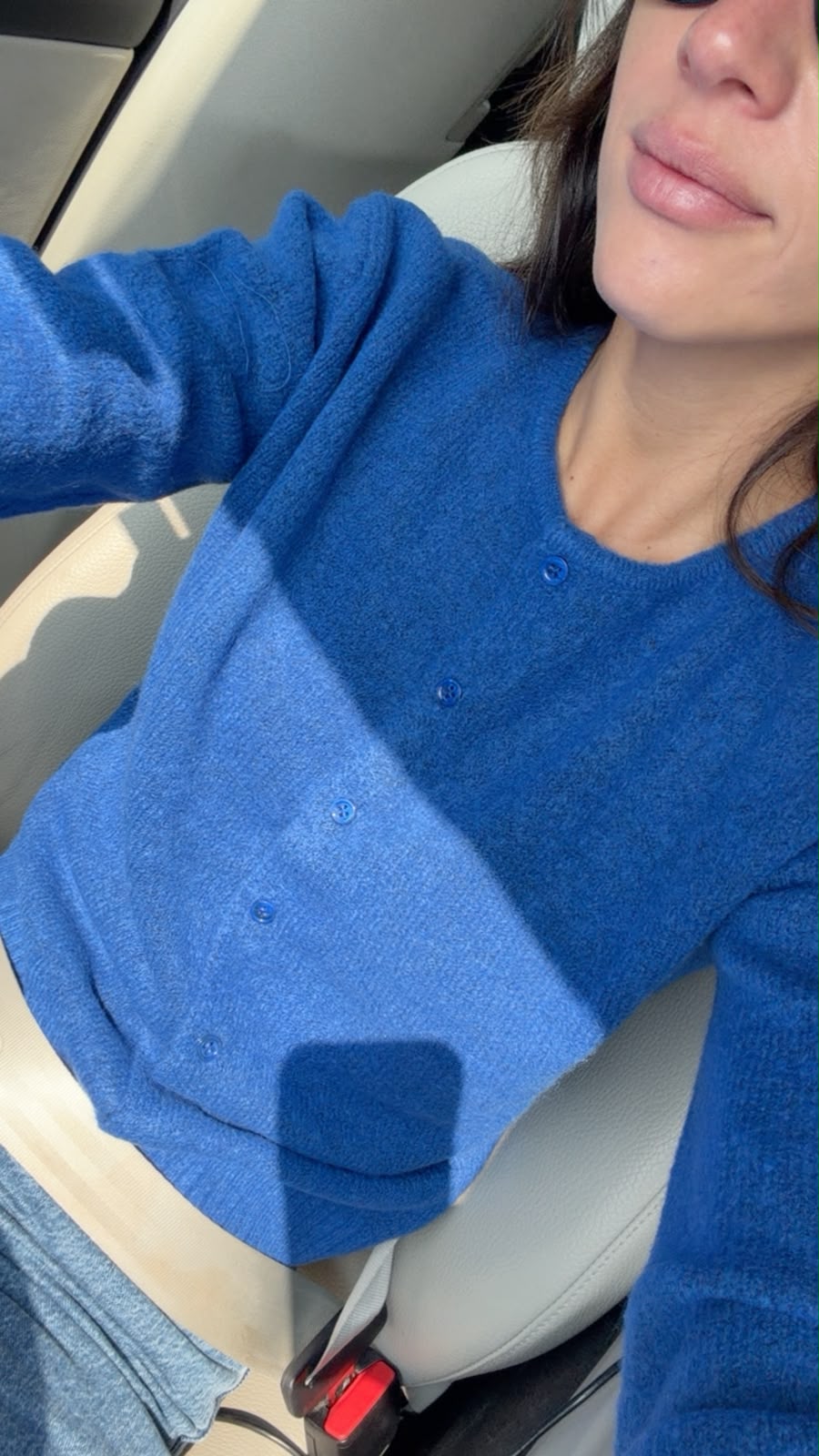 Cozy Cobalt Sweater