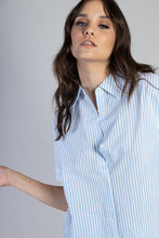 Nautico Stripe Blue Short Pj Set