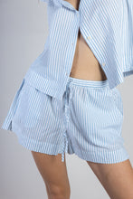 Nautico Stripe Blue Short Pj Set