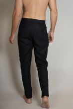Cham Linen Pants Black