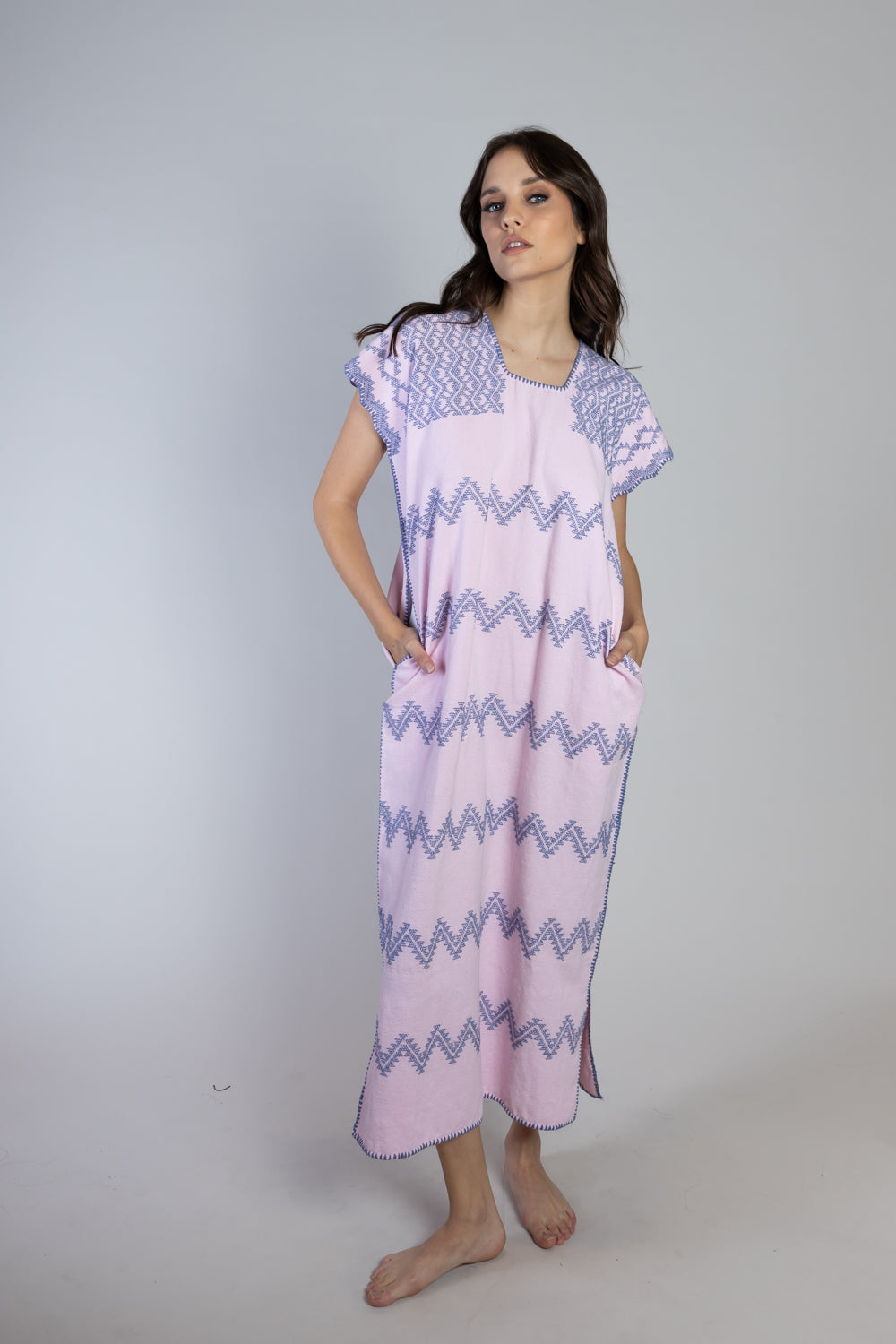 Pink Kaftan (Hand Made)