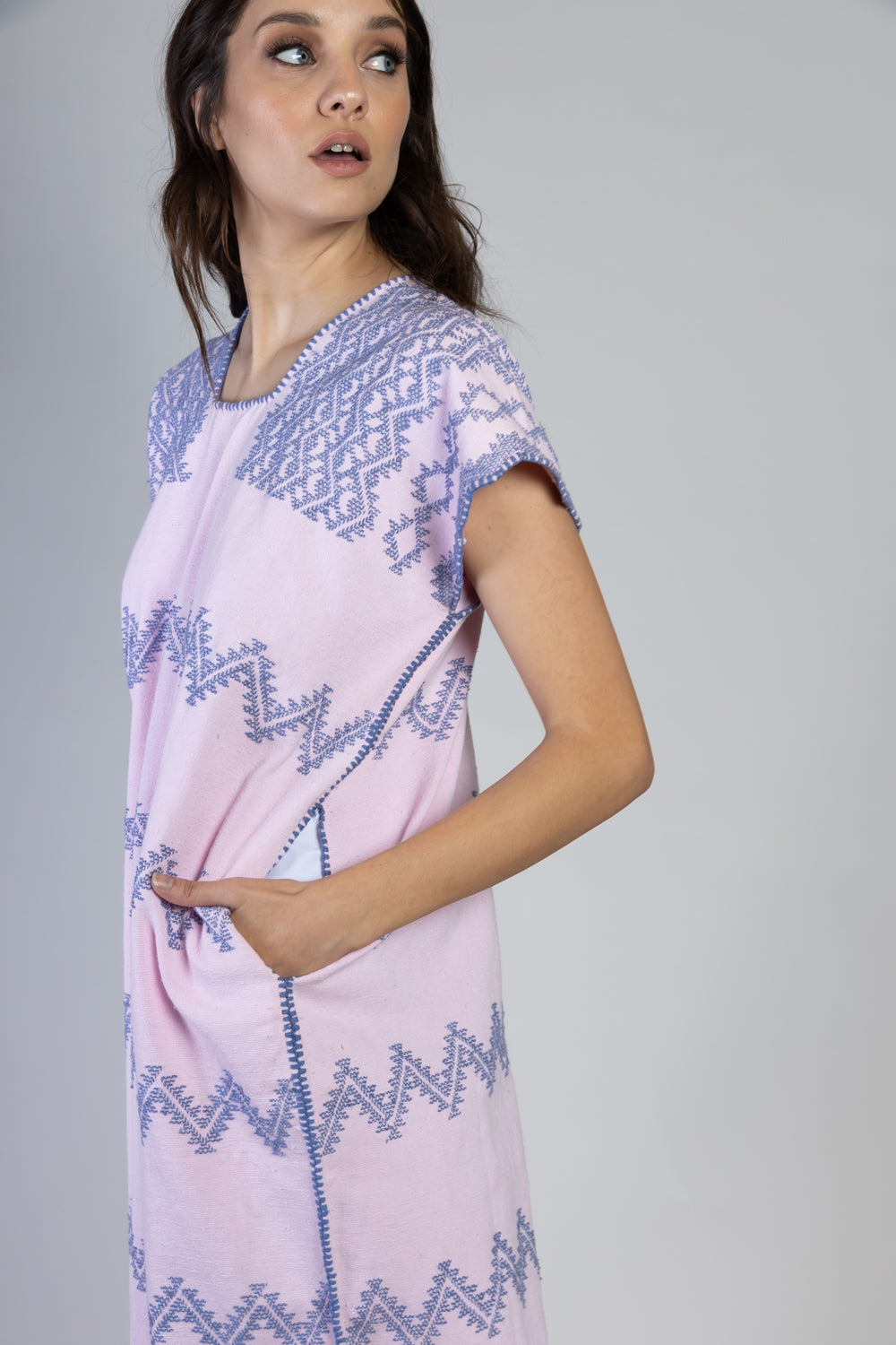 Pink Kaftan (Hand Made)