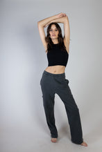Cargo Jogger Washed Black