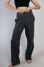 Cargo Jogger Washed Black