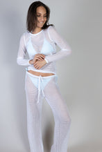 Mesh Long Set White