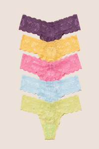 Individual Thongs 5 Colors