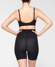 SKIMS Sculpting Short Mid With Open Gusset Black