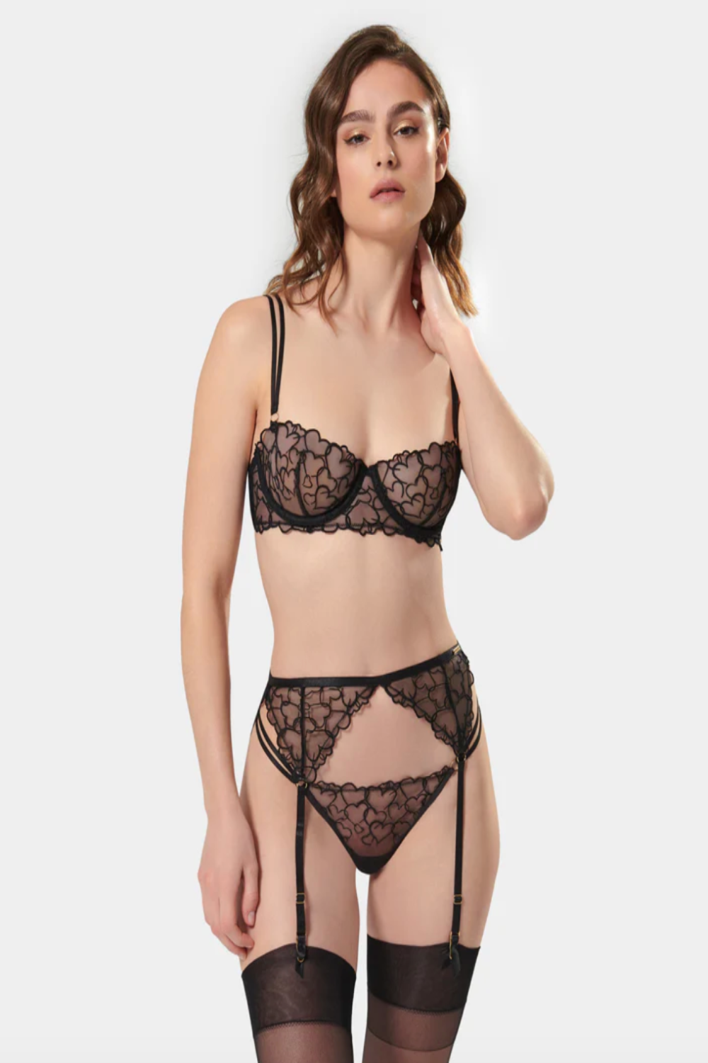 Valentina thong & Suspender Belt