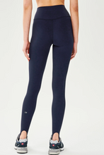 River high Waist Stirrup Indigo