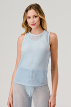 Mesh Long Set Baby Blue
