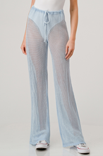 Mesh Long Set Baby Blue