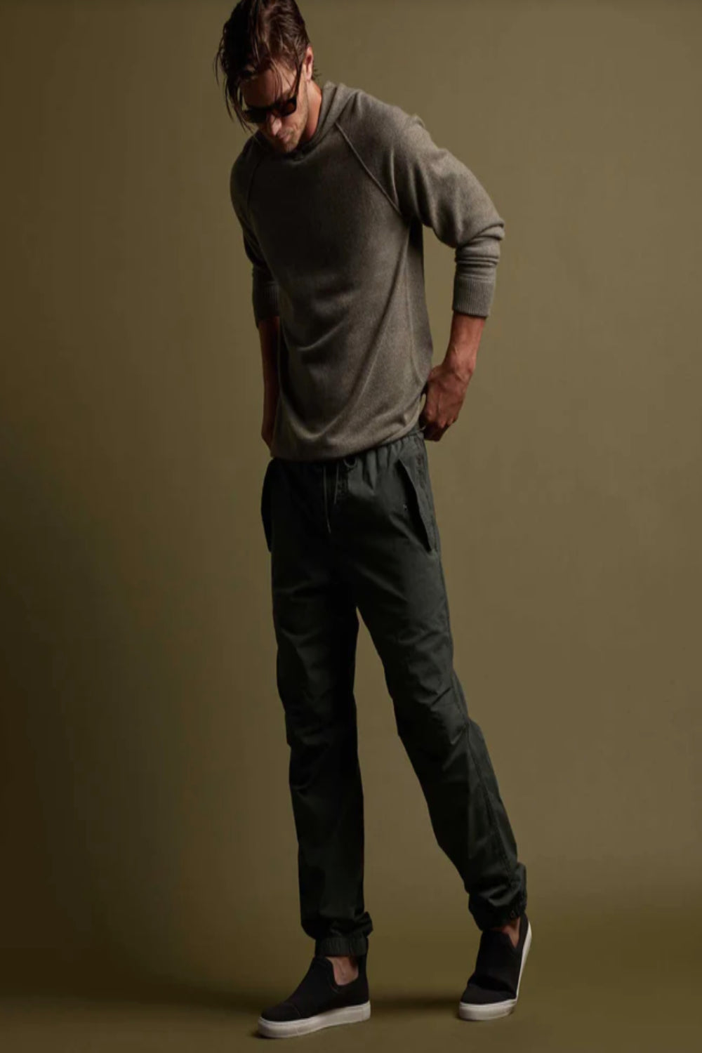 JP Parachute Flight Pant Mrsh Pigment