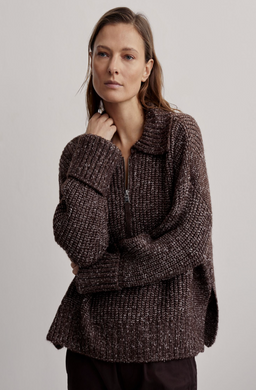 Amelia Half Zip Knit